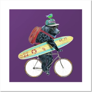 Bear Bicycle Posters and Art